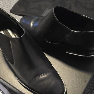 Sleek Black Ankle Boots